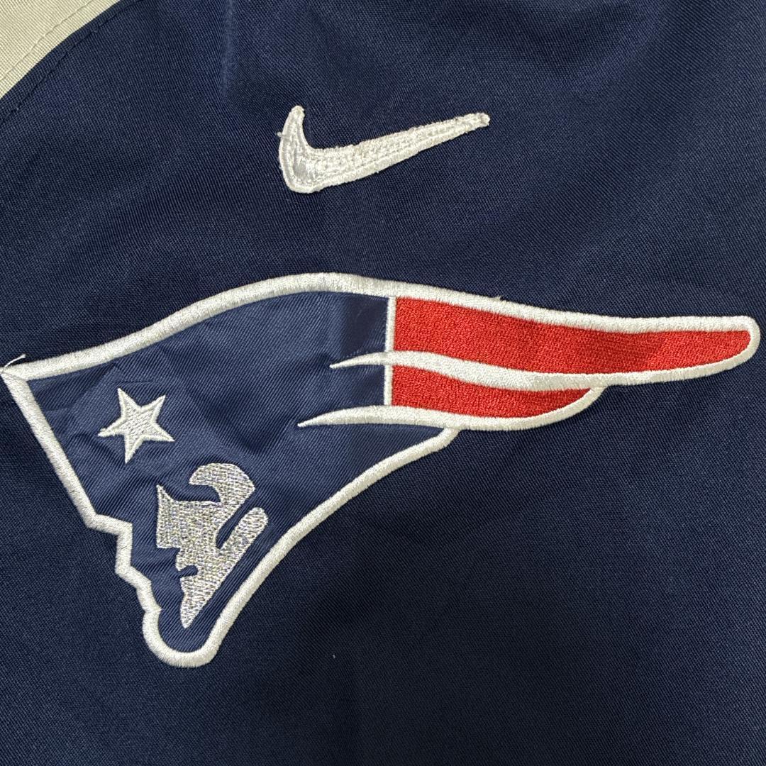NIKE NFLペイトリオッツ 刺繍 90s アメフトゲームシャツ ユニフォーム