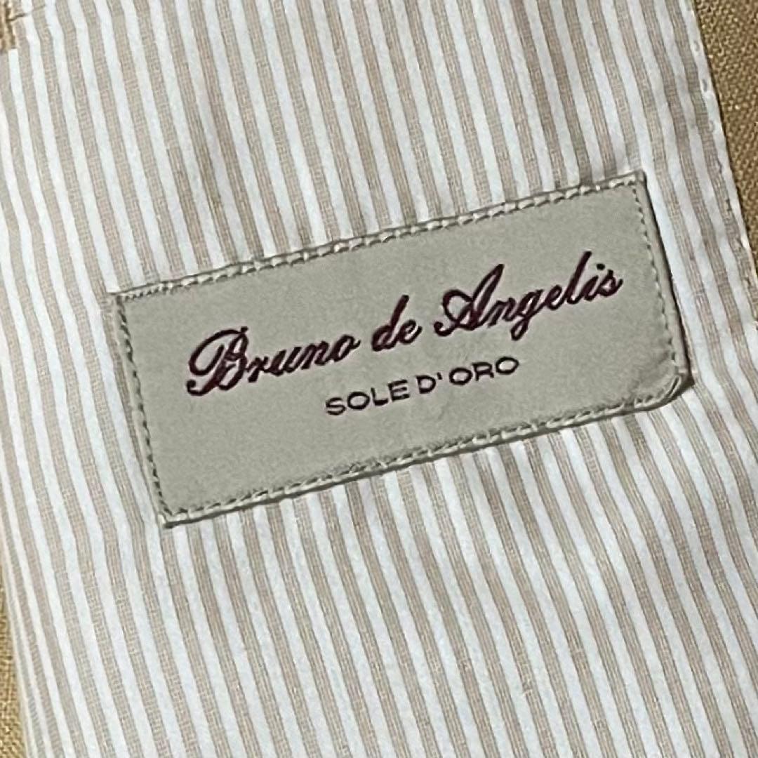 Bruno de Angelis 麻・リネン テーラードジャケット L 美品