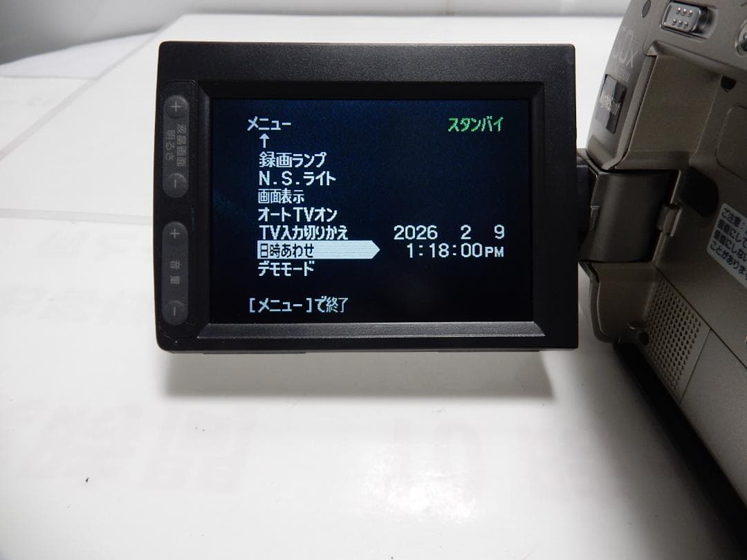 動作品　Mini DV　ソニーデジタルビデオカメラ　SONY DCR-TRV9