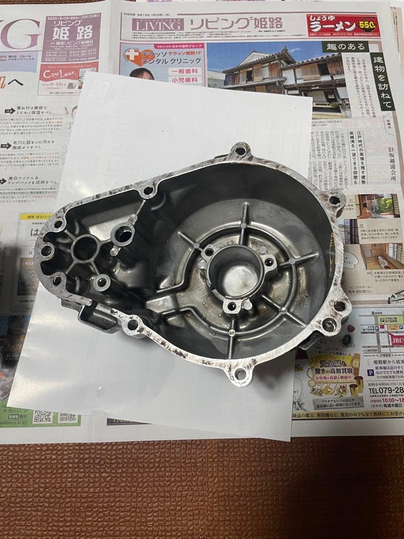 カワサキ ZRX 純正 エンジンカバー クラッチカバー ジェネレーターカバー