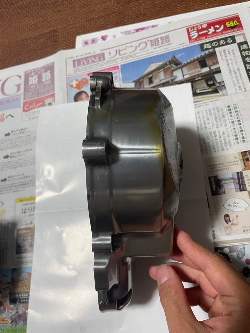 カワサキ ZRX 純正 エンジンカバー クラッチカバー ジェネレーターカバー