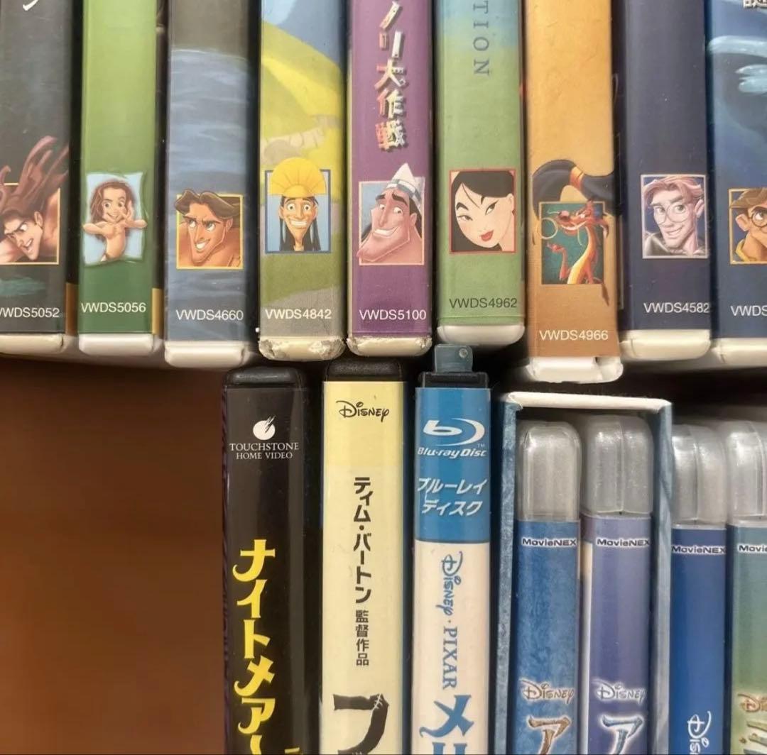 ディズニー アニメ DVD blu-ray まとめ売り　38枚