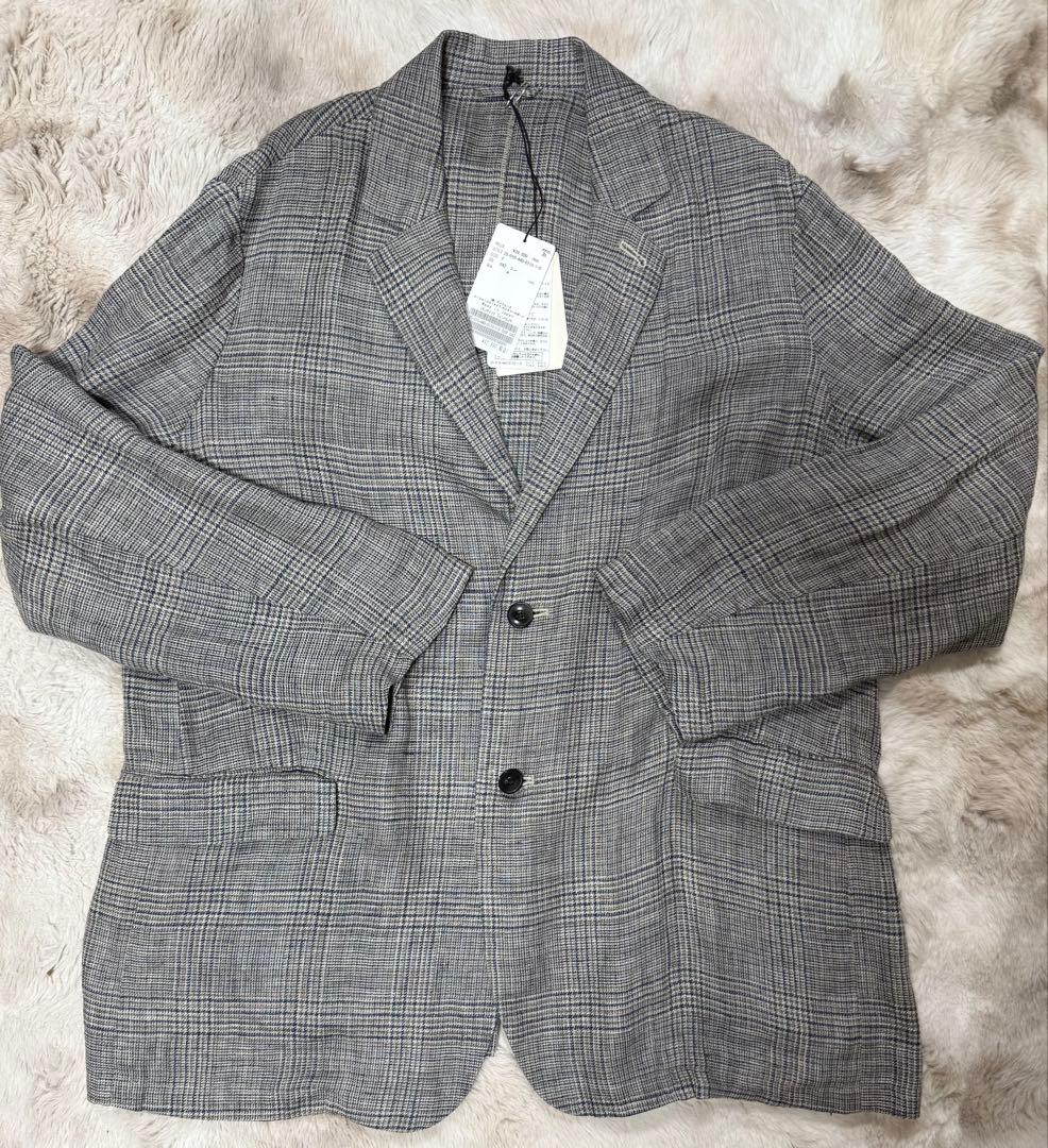 JOURNAL STANDARD LUXE リネンチェックジャケット