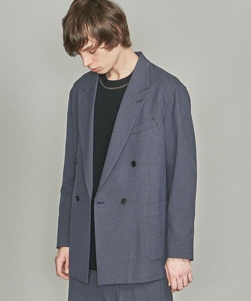 BEAUTY&YOUTH 美品 ガンクラブチェックジャコット&パンツセットアップ