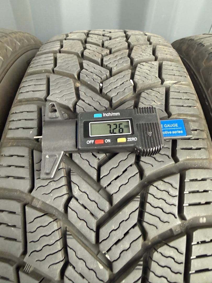 スイロク195/65R15 4本スタッドレス ミシュランX-ICEバリ溝①