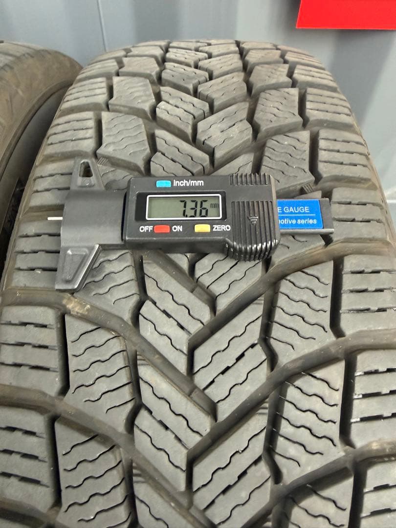 スイロク195/65R15 4本スタッドレス ミシュランX-ICEバリ溝①