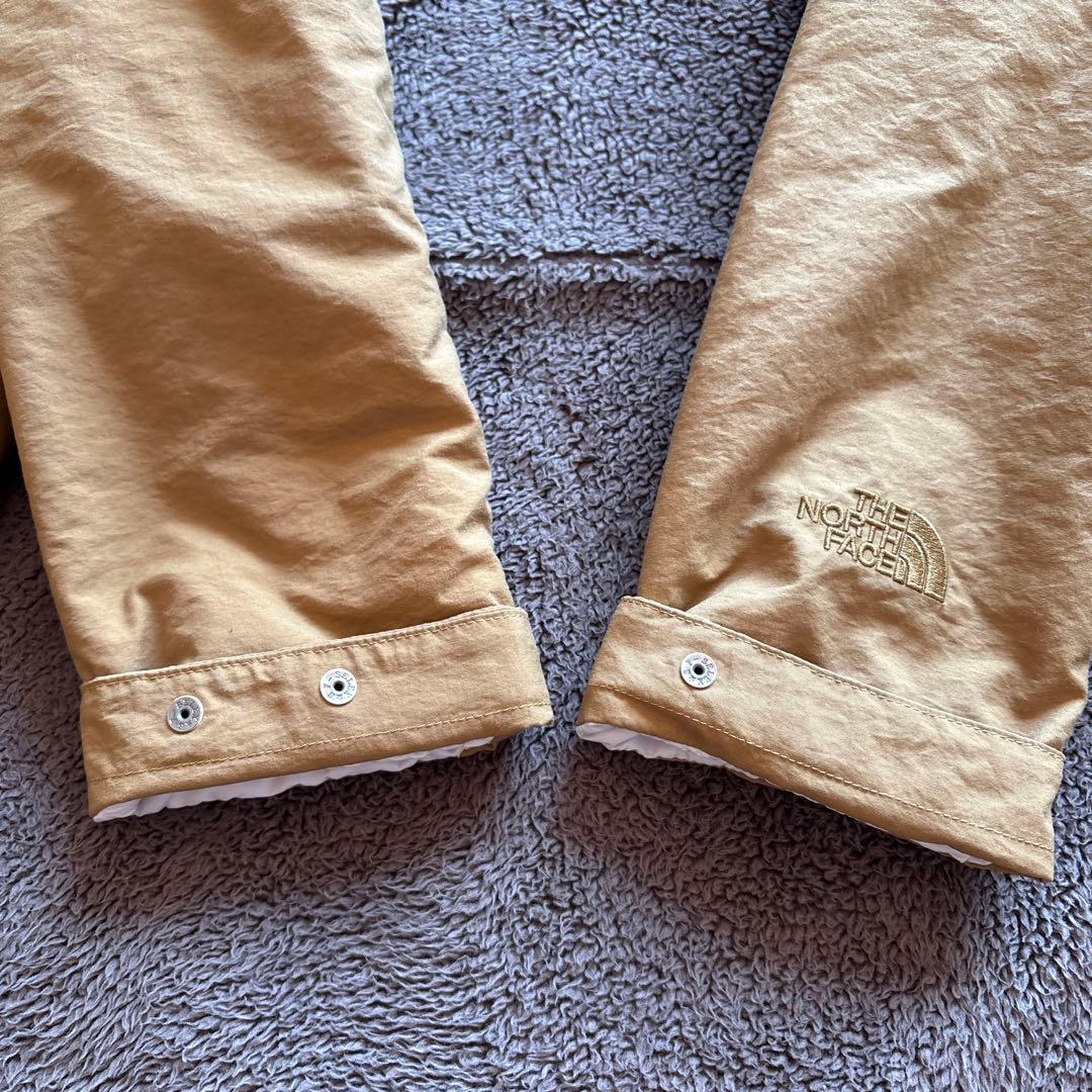 NORTH FACE コンパクトノマドコート　ブラウン　裏地ボア　レディースL