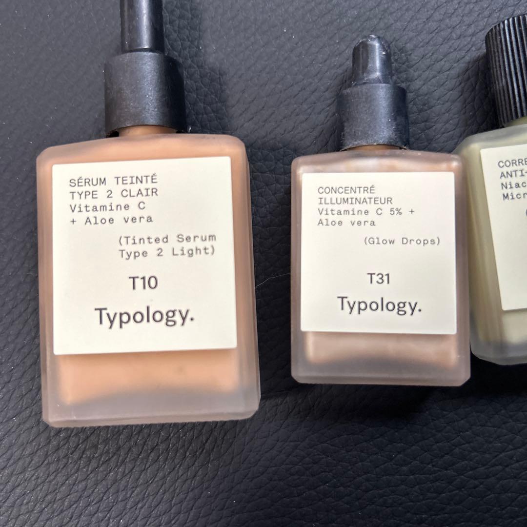 Typology T10 ティントセラム T31 グロウドロップス その他セット