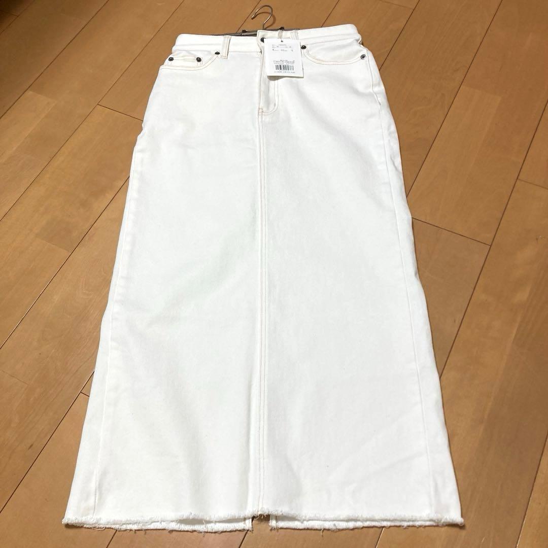 新品☆CADUNE デニムタイトスカート