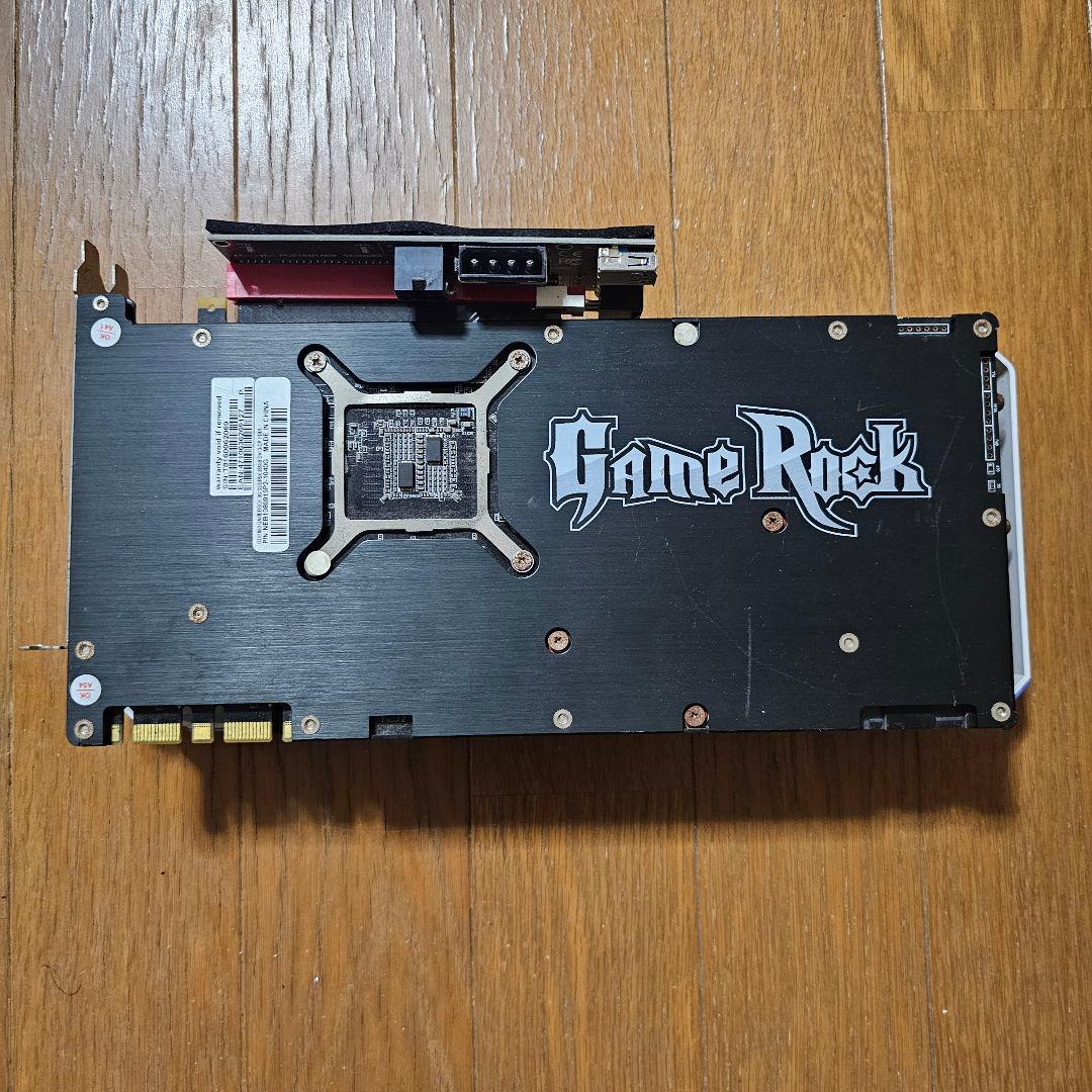 GeForce GTX 1660 GameRock デュアルファン動作確認済