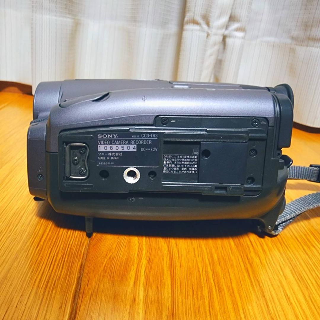 【動作確認済】SONY 高画質 8ミリ Hi8 ビデオカメラ ステーションセット