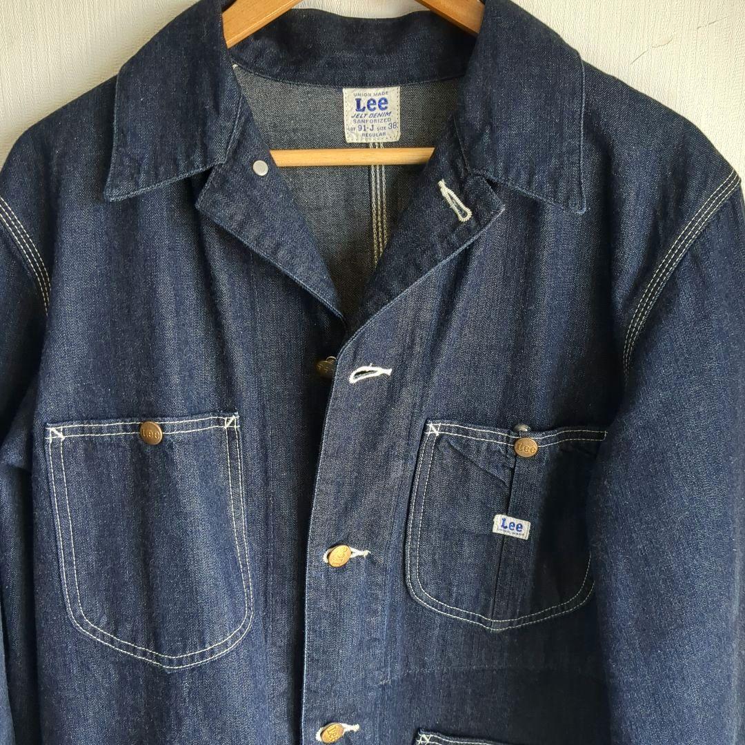 Lee 91-J カバーオール サイズ38 インディゴ