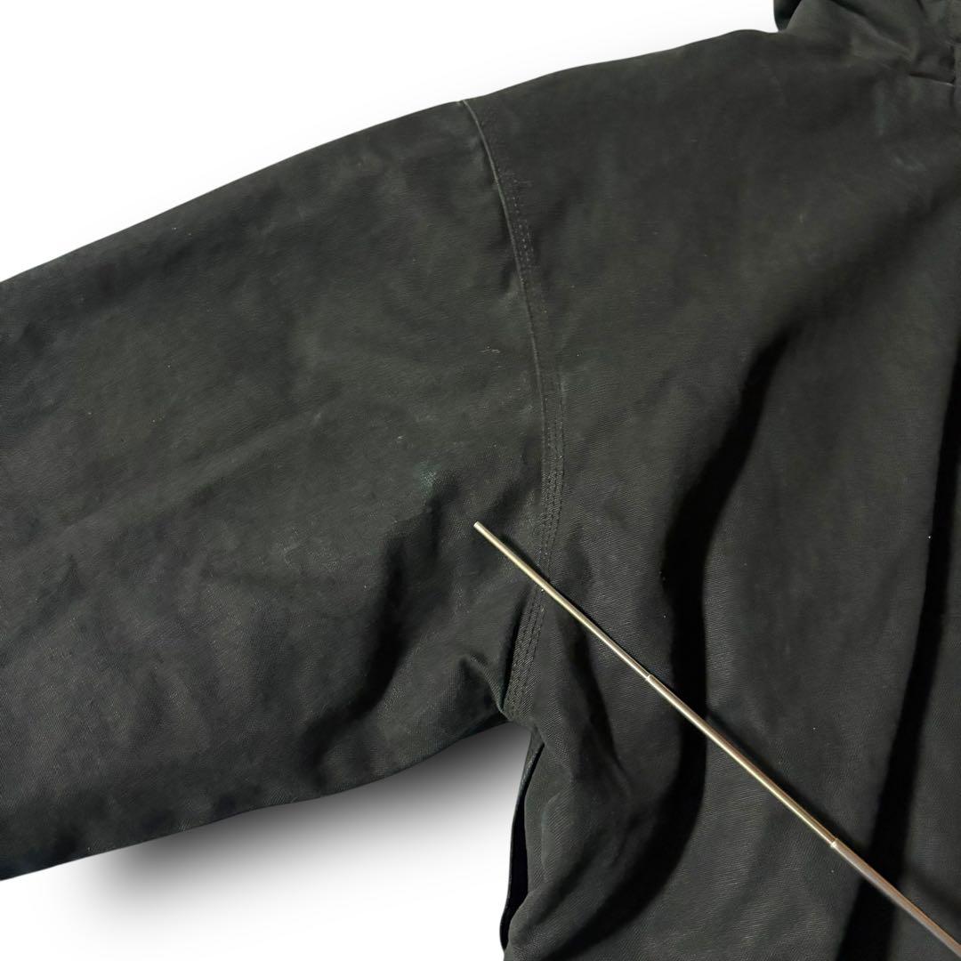 vintage Berneアクティブジャケットダックジャケット黒ブラック2XL