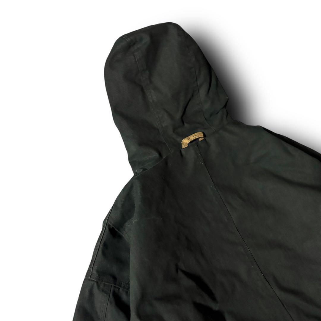 vintage Berneアクティブジャケットダックジャケット黒ブラック2XL