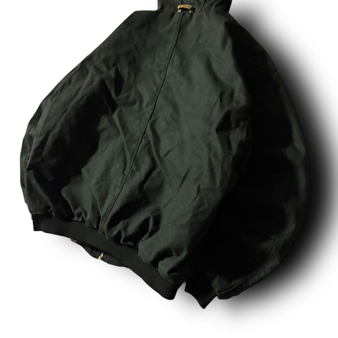 vintage Berneアクティブジャケットダックジャケット黒ブラック2XL