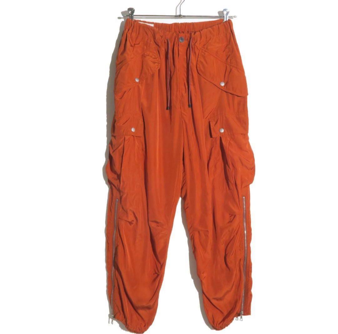 24ss DRIES VAN NOTEN ドローストリングカーゴパンツ M