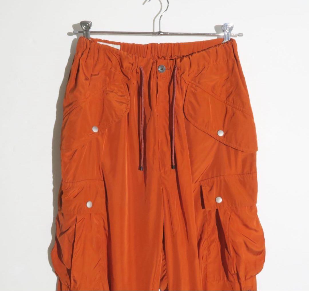 24ss DRIES VAN NOTEN ドローストリングカーゴパンツ M