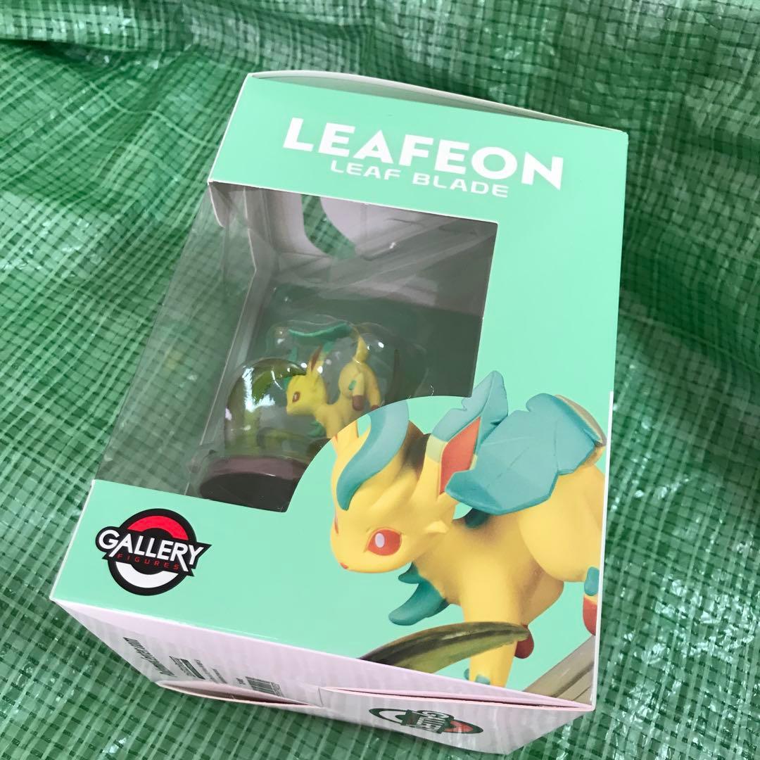 ポケモンセンター　ギャラリーフィギュア　リーフィア　リーフブレード