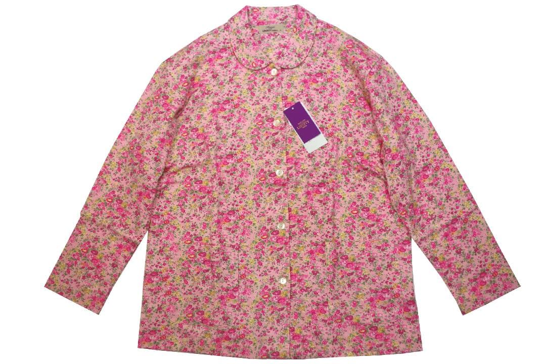 【新品】リバティ LIBERTY fabric　秋冬物パジャマ（M)№4200
