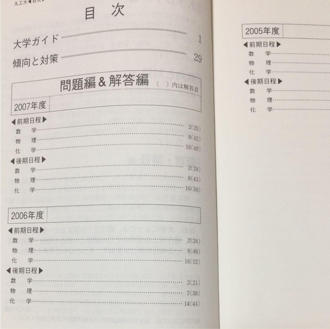 赤本  九州工業大学  2008