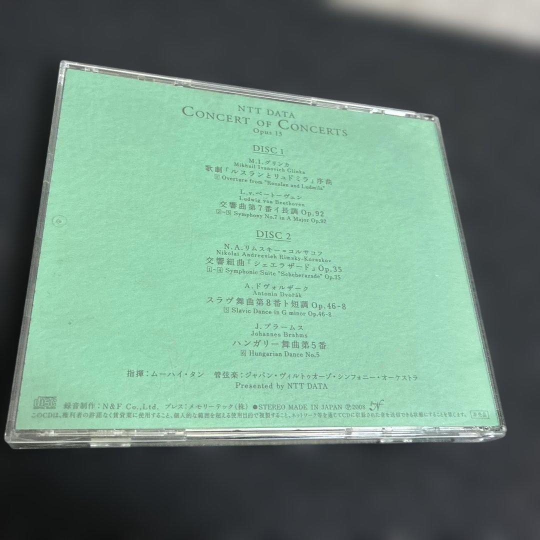 2枚組/非売品/CD/NTT DATA/CONCERT OF CONCERTS/