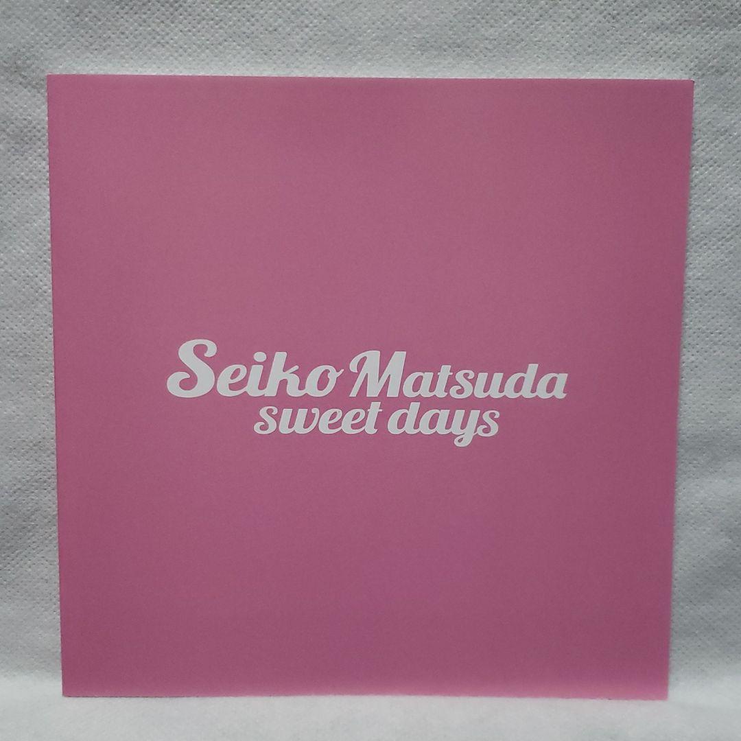 sweet days 松田聖子　完全生産限定盤　CD　アナログ　LP　ジャケット