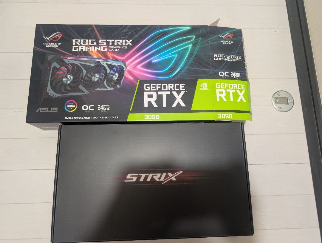 ASUS ROG STRIX RTX3090 OC 24GB 箱付 動作確認済