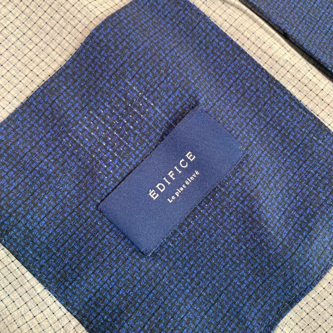 希少XL◆EDIFICE【洗える/軽量/ストレッチ◆テーラードジャケット】春夏
