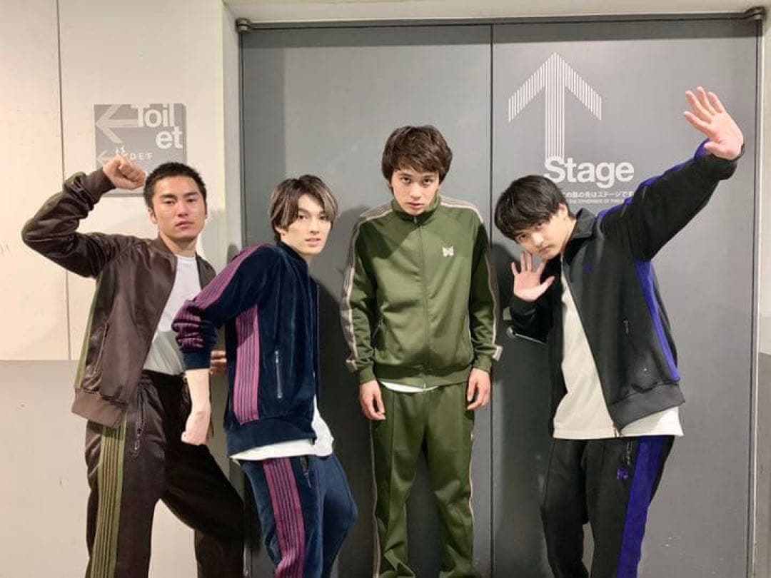 【北村匠海 櫻井優衣 着用】Needles 20AW トラックパンツ ナロー