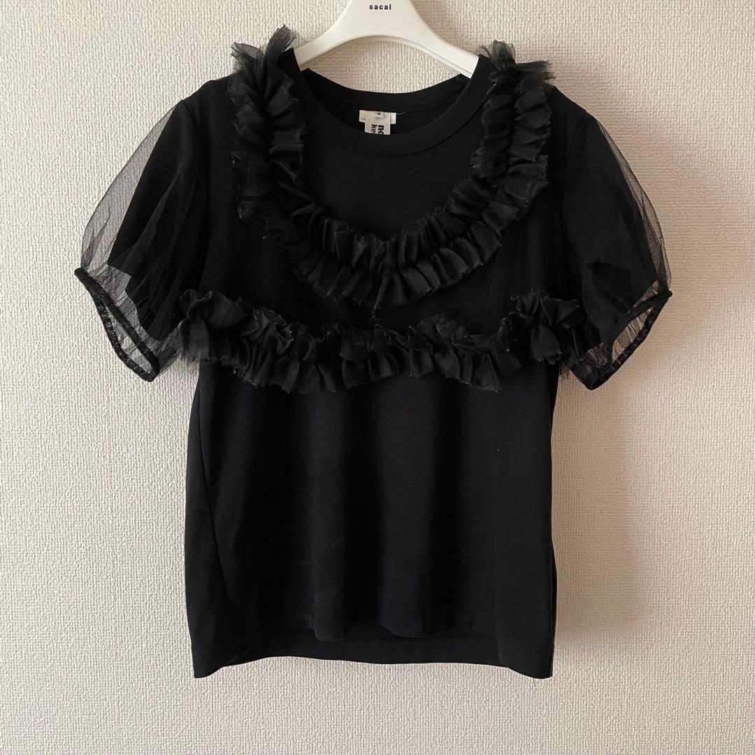 noir kei ninomiya ノワールケイニノミヤ チュールカットソー