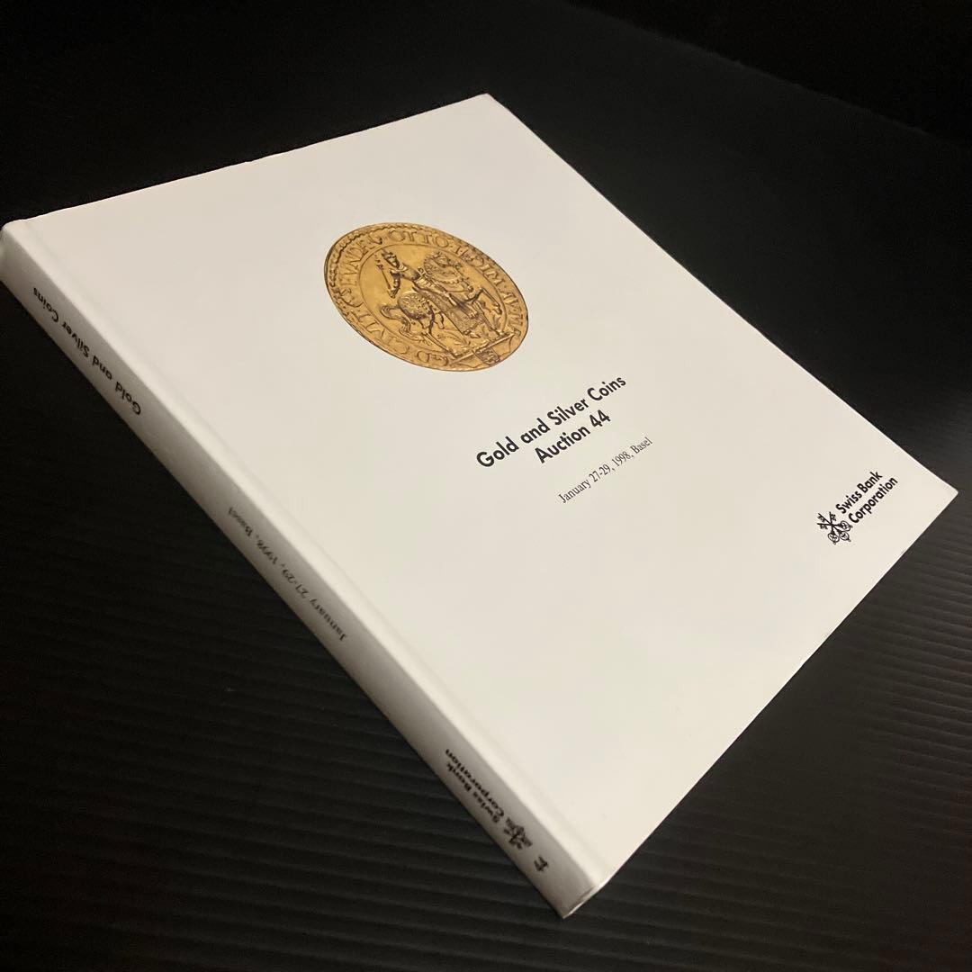洋書・カタログ　金貨・銀貨オークション　スイス銀行