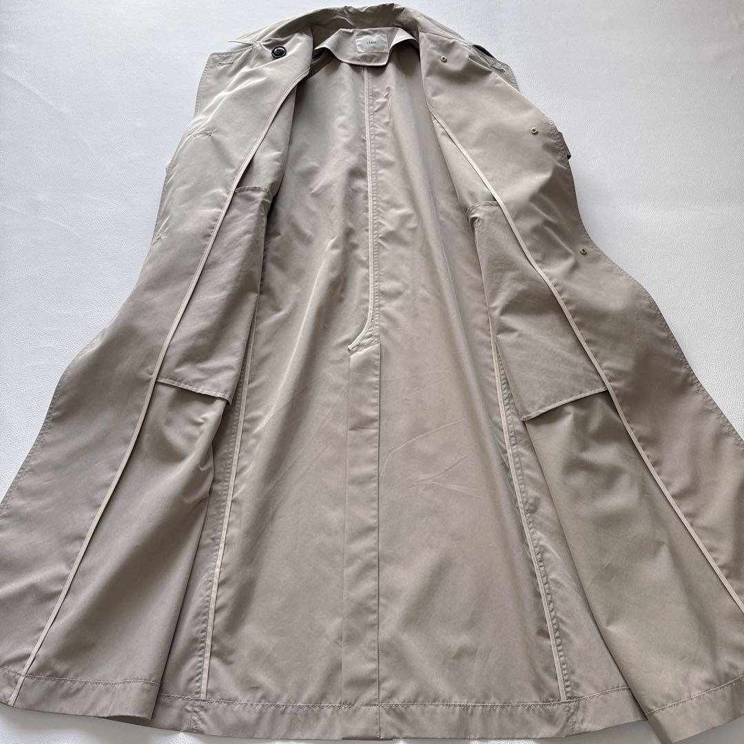 【美品】IENA Pe/ポプリン シングル トレンチコート ベージュ　38