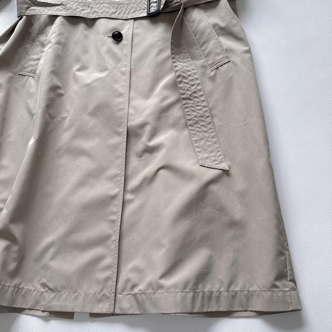 【美品】IENA Pe/ポプリン シングル トレンチコート ベージュ　38