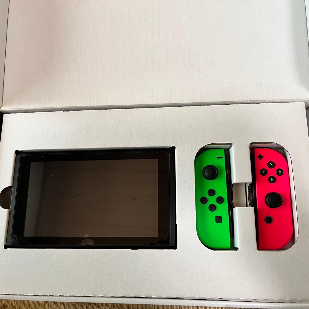 Nintendo Switch 本体 グリーン/レッド Joy-Con付き