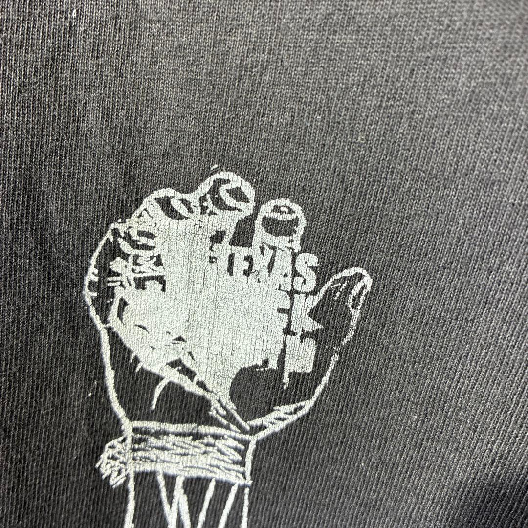 古着 96's USA製 シングルステッチ ジム イベント Tシャツ ブラック