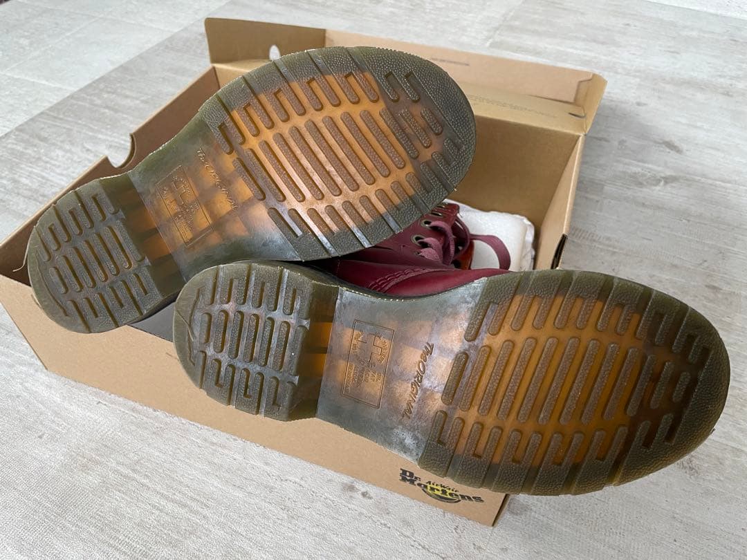 Dr.Martens ドクターマーチン ブーツ 箱有 チェリーレッド