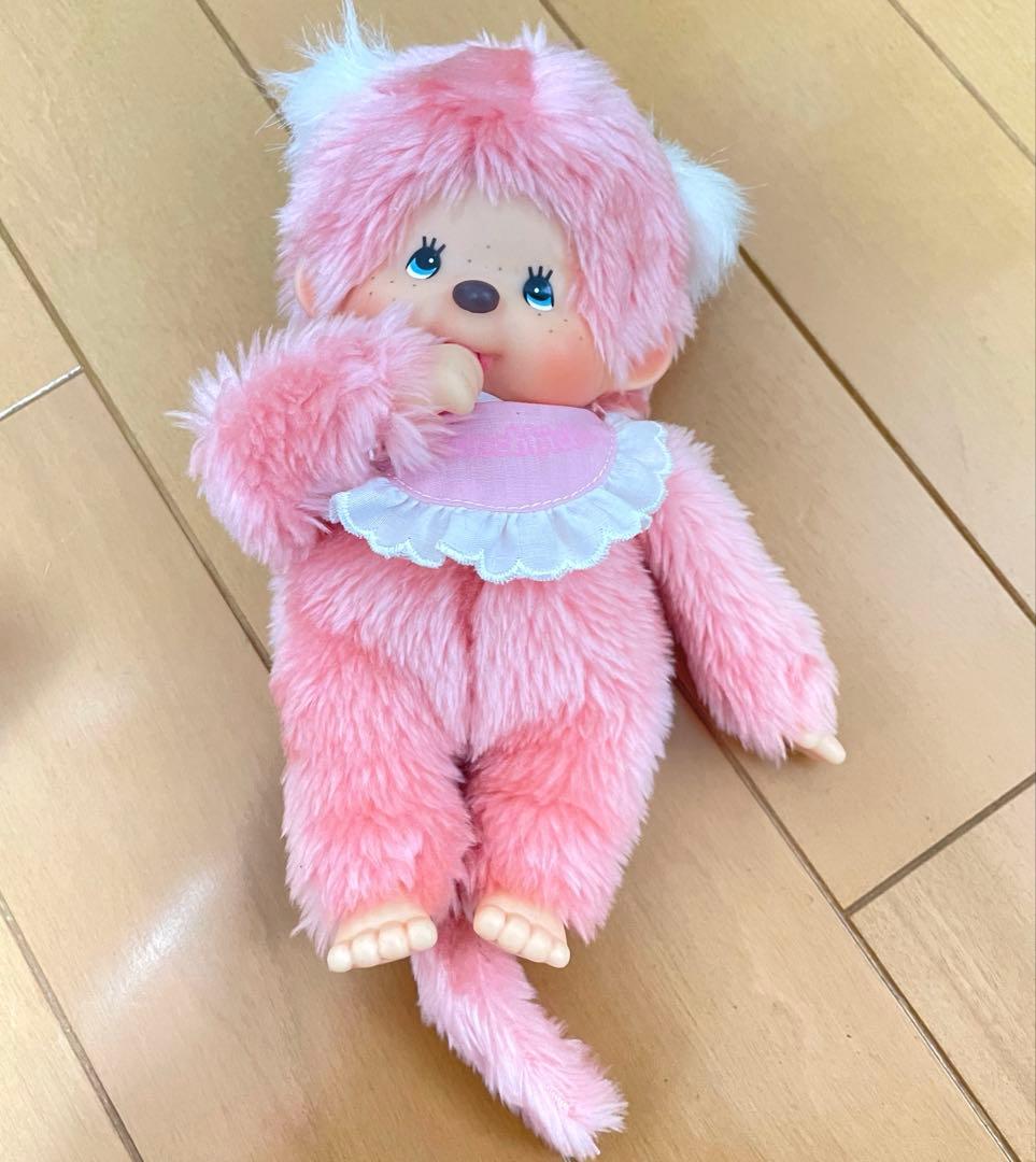 生誕30周年記念 ピンク モンチッチ monchhichi 1680
