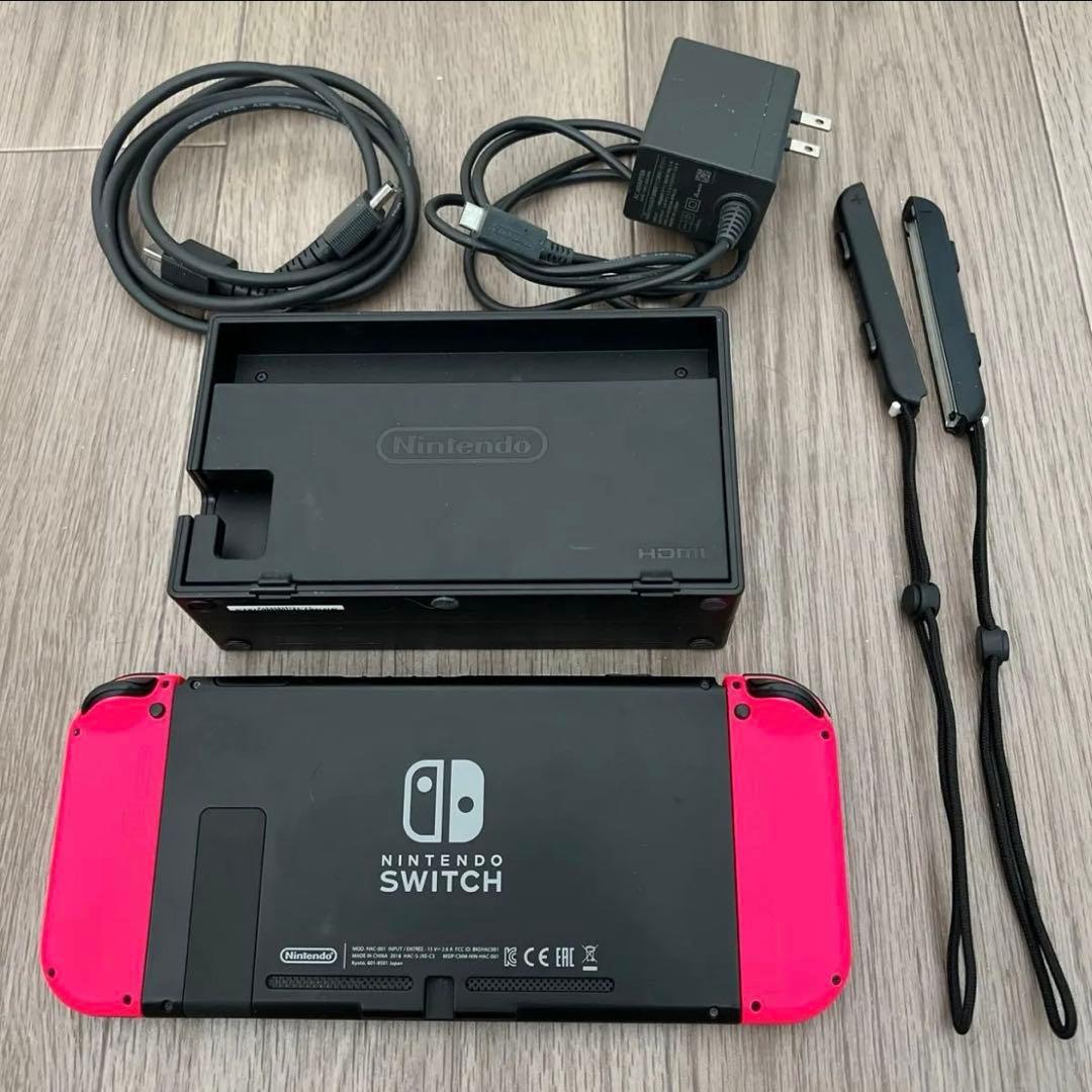 Nintendo Switch 本体 任天堂 スイッチ ネオンピンク