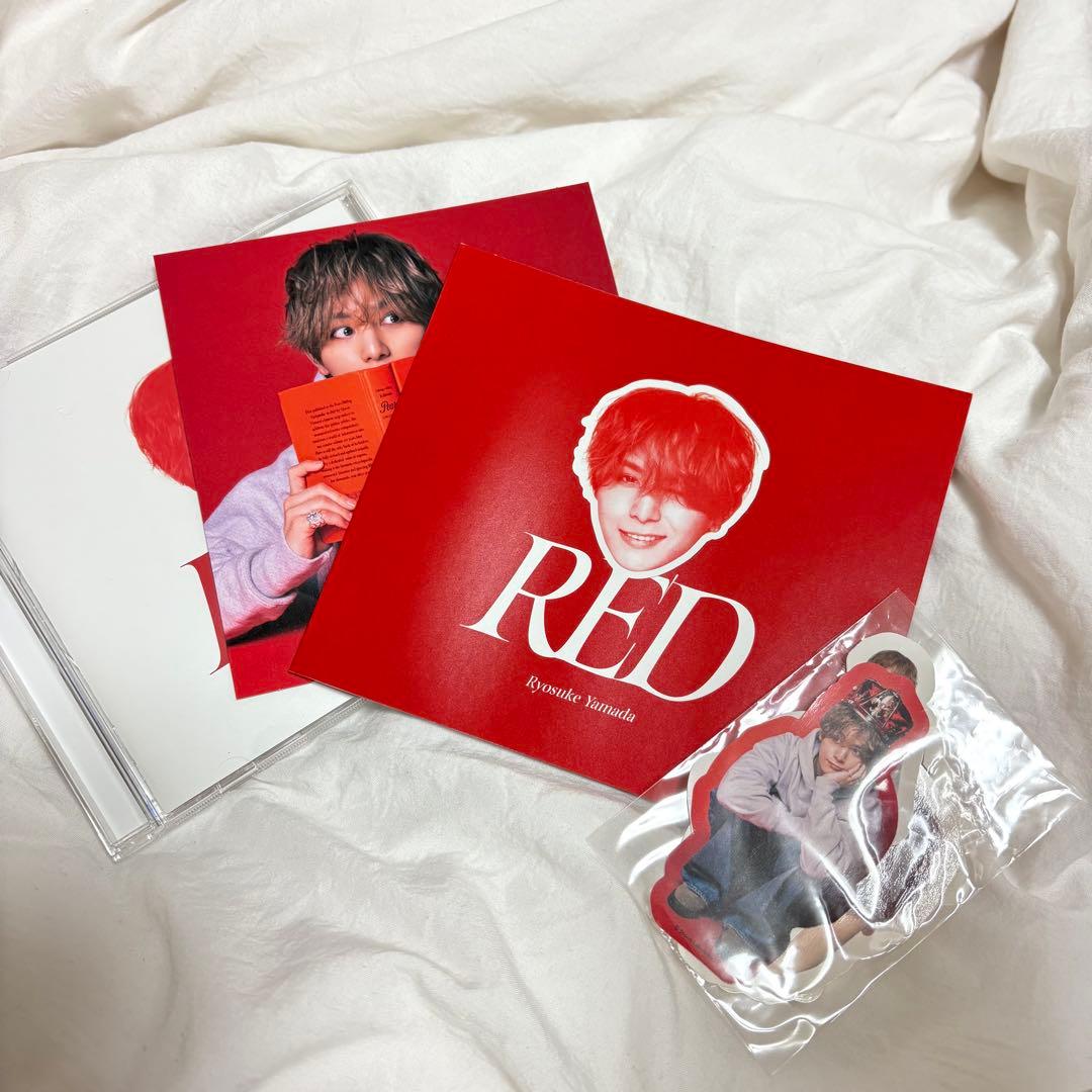 山田涼介 RED Deep RED盤 ファミクラストア限定
