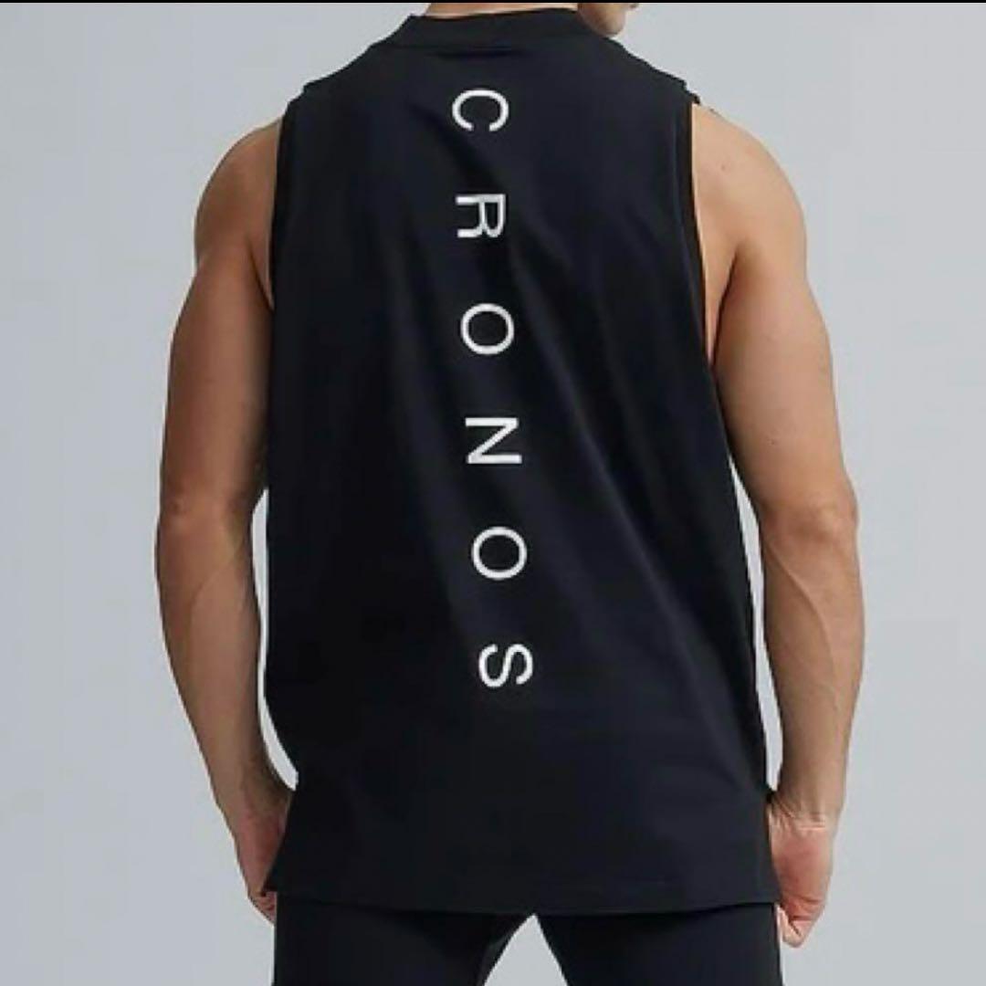 CRONOS タンクトップ　ブラック　XL