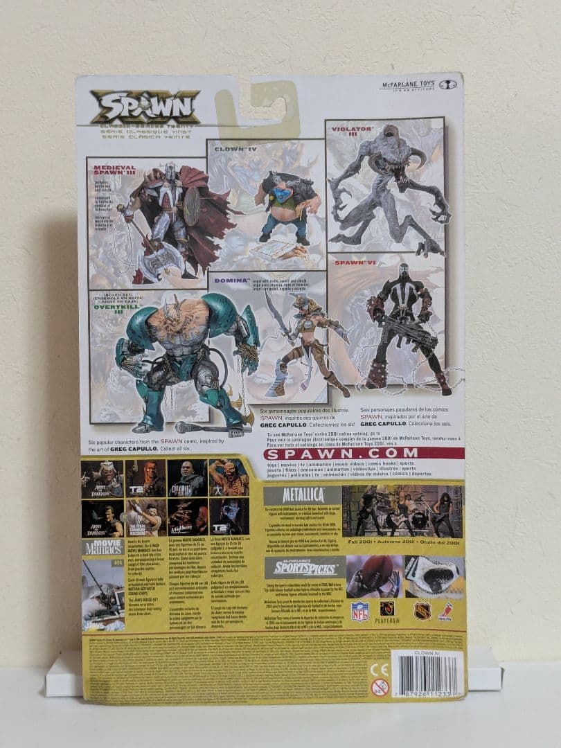 マクファーレン　SPAWN　スポーン　シリーズ20　クラウン4　フィギュア