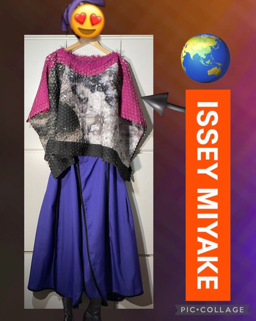 ISSEY MIYAKE 3D トップス ２ スチームストレッチ イッセイミヤケ