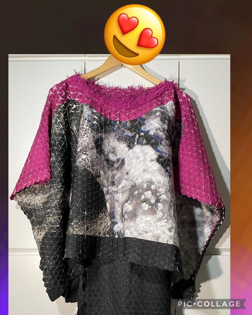 ISSEY MIYAKE 3D トップス ２ スチームストレッチ イッセイミヤケ