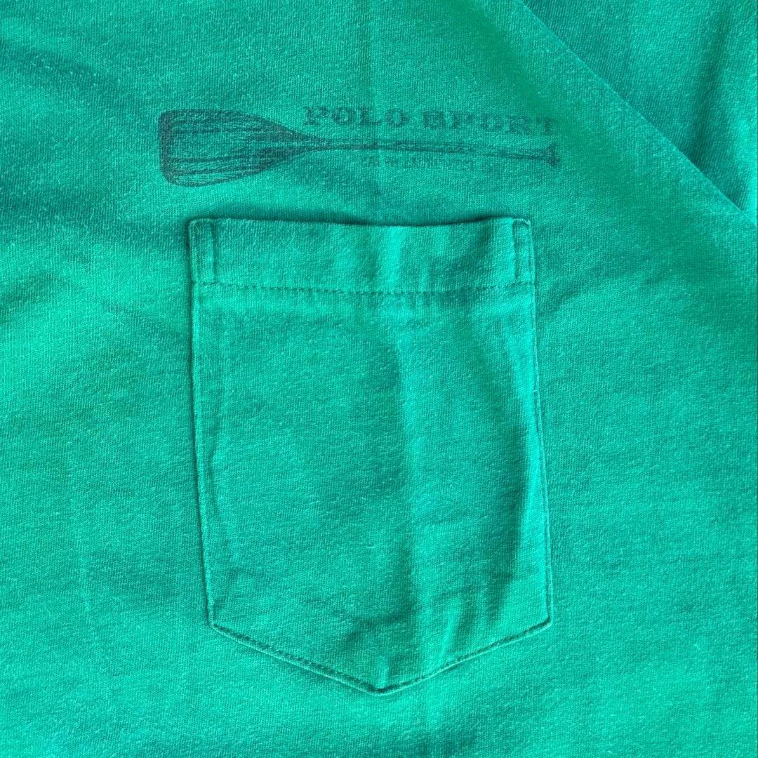 希少 90s polosport ralph lauren trout t XL