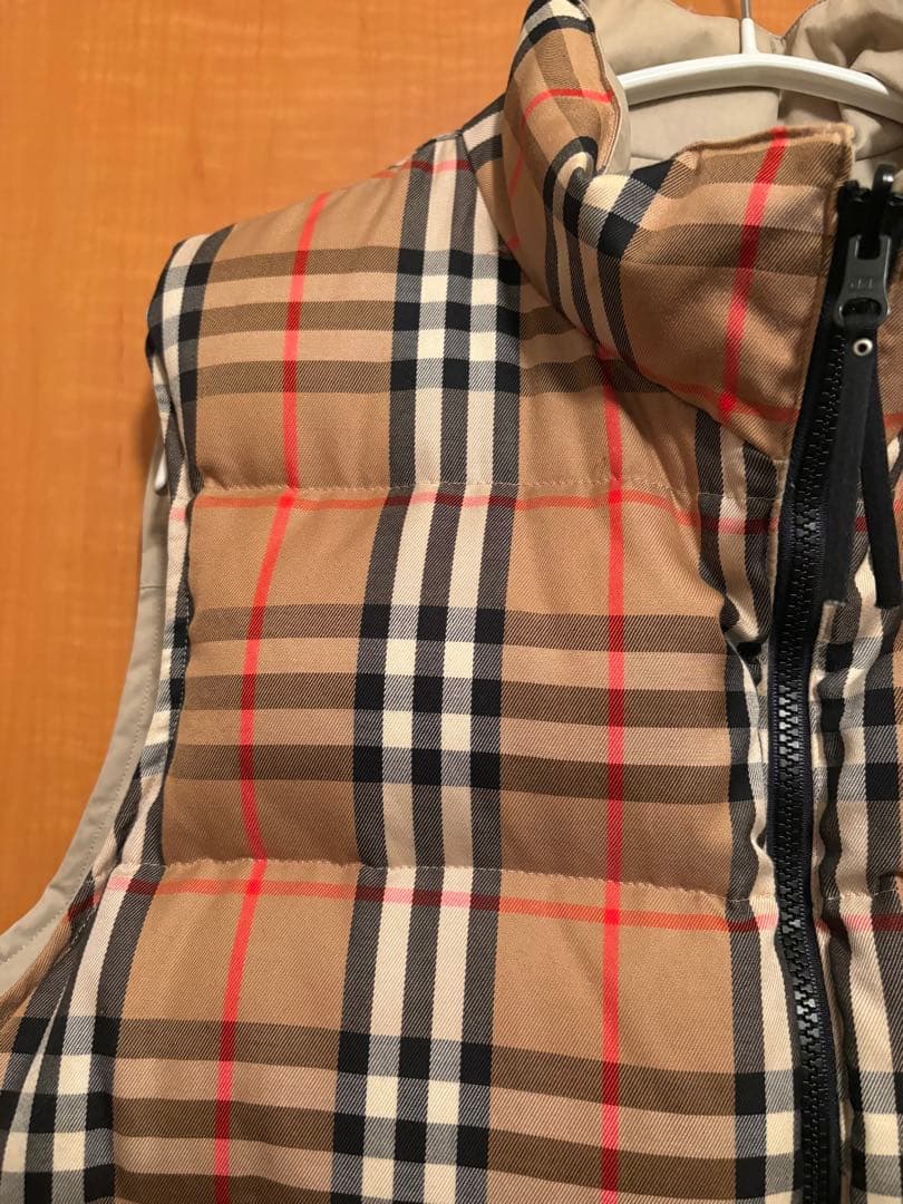 【Burberrys】リバーシブル ダウンベスト ノバチェック