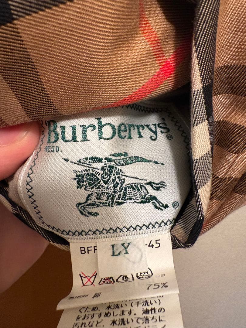 【Burberrys】リバーシブル ダウンベスト ノバチェック