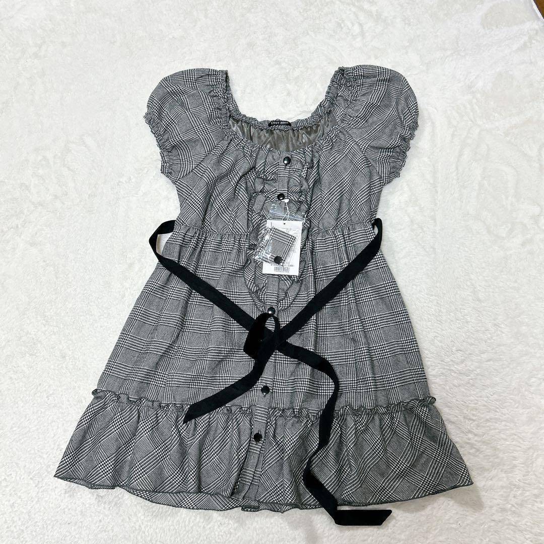 新品未使用　L'EST ROSE（レストローズ） ビスチェ風ワンピース　長袖