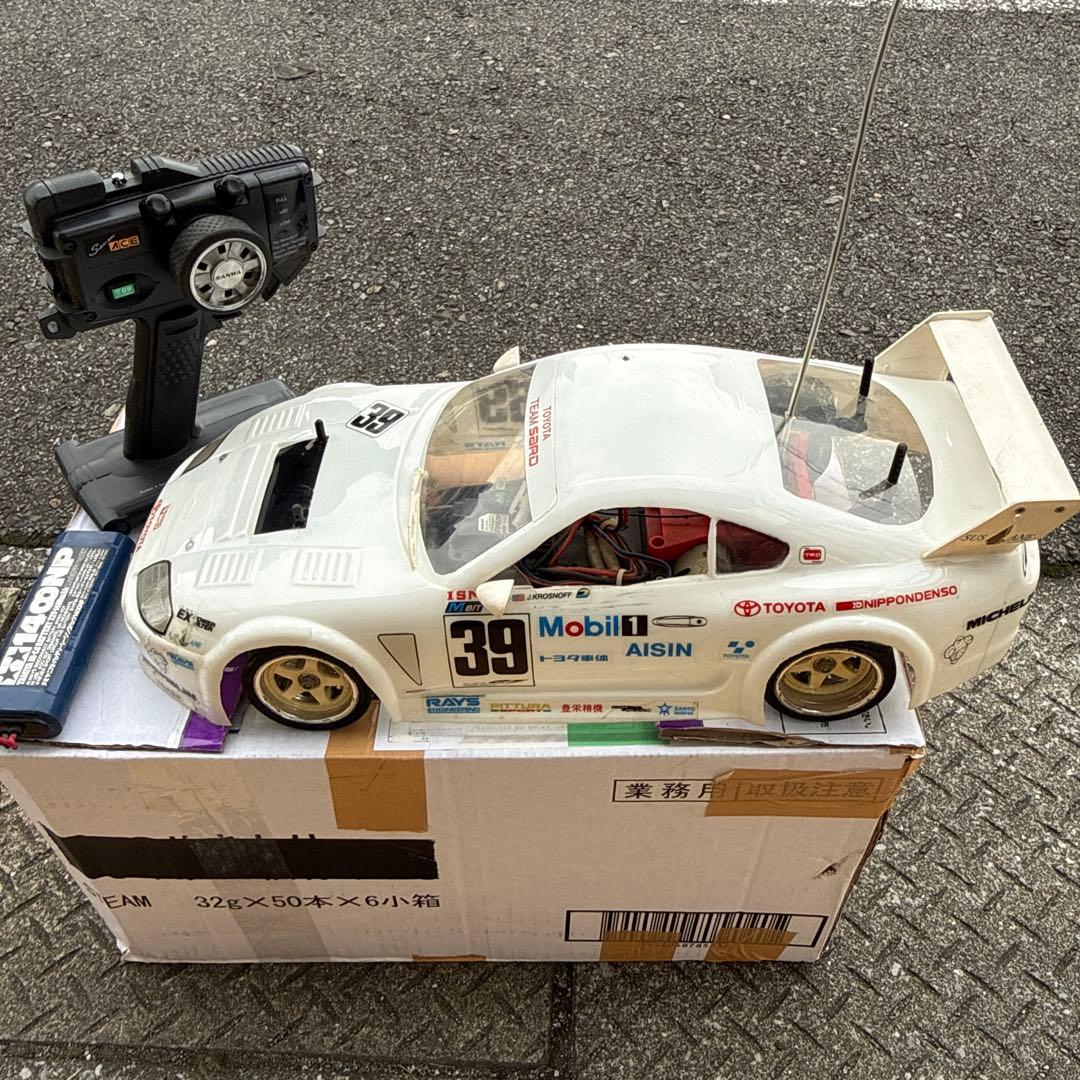 完全動作品 1/10 TA02W JZA80 サード スープラ