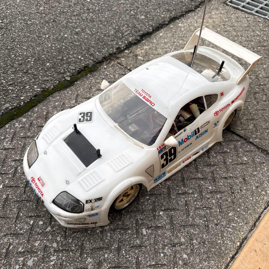 完全動作品 1/10 TA02W JZA80 サード スープラ
