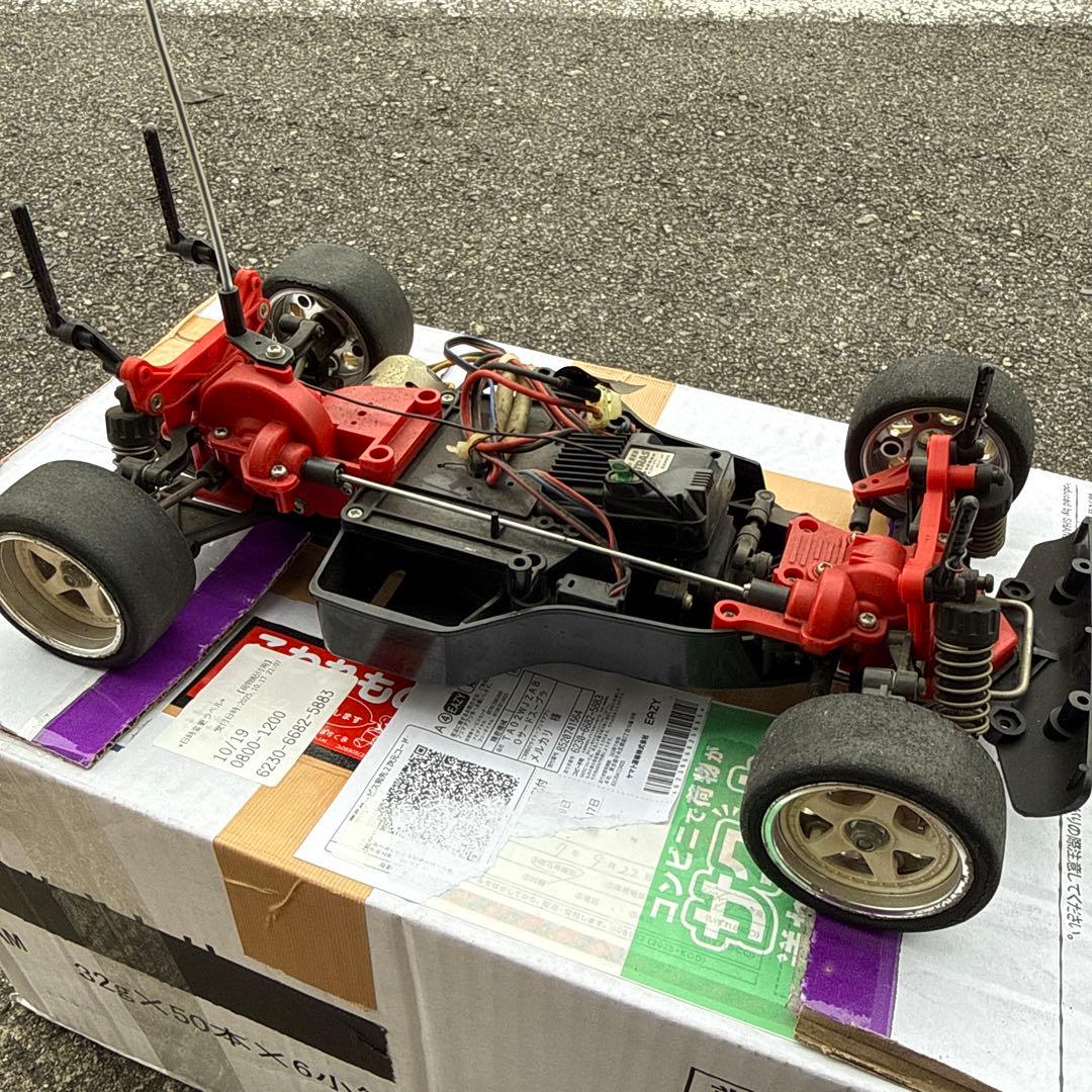 完全動作品 1/10 TA02W JZA80 サード スープラ